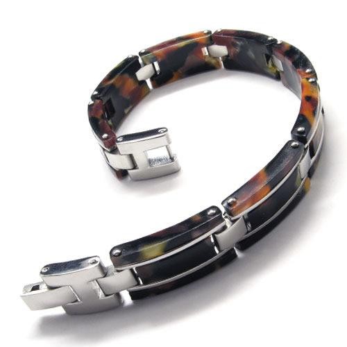 Retro Wrap Long Leather Bracelet Chain Link Male Charm Bracelet With 5 Laps  | eBay