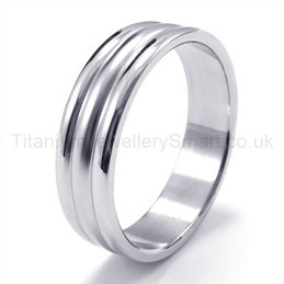 Pure Titanium Ring 19185