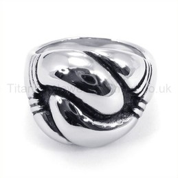 Classical Titanium Ring 19248