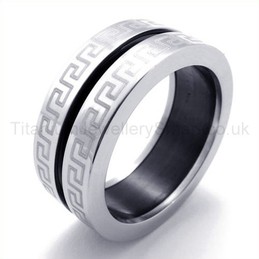Hollowed Titanium Ring  19274