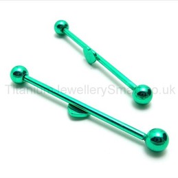 With Heart Magic Stick Titanium Earrings 18543
