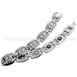 8 Inches Titanium Bracelet