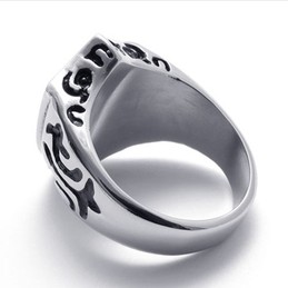Crown Titanium Ring 20688