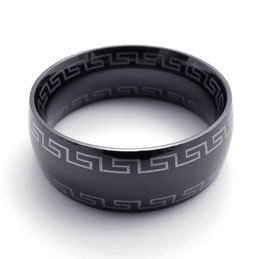 Black Titanium Ring 20827