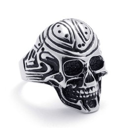 Skull Titanium Ring 20946