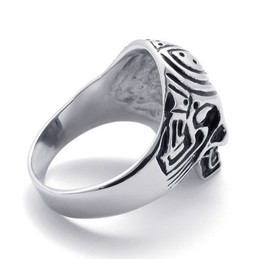 Skull Titanium Ring 20946
