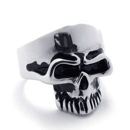Skull Titanium Ring 20948