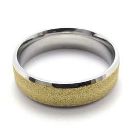 Colored Pearl Titanium Ring 20811