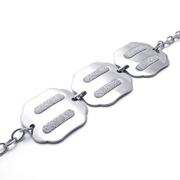 8.3 inch Titanium Bracelet for Women 20736