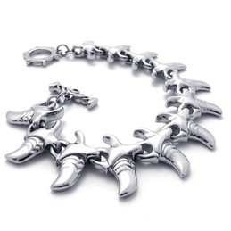 8.7 inch Horn Titanium Bracelet 20823