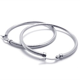 Ring Titanium Earrings 20564