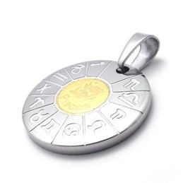 Pisces Titanium Pendant 20972