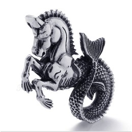 Horse Titanium Pendant Necklace (Free Chain)
