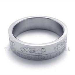 Lovers Titanium Ring (Mens)