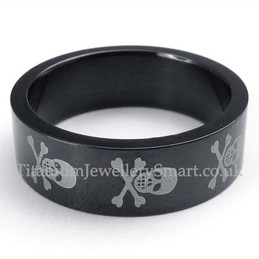 Titanium Skull Ring