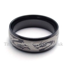 Titanium Dragon Ring