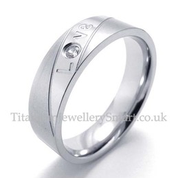 Couples Titanium Ring (Mens)