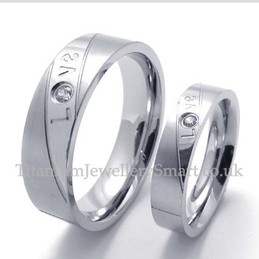 Couples Titanium Ring (Mens)