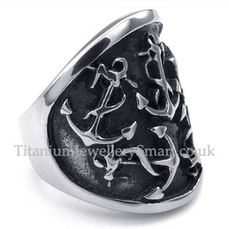 Titanium Ring with Anchors