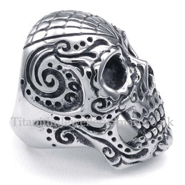 Titanium Skull Ring