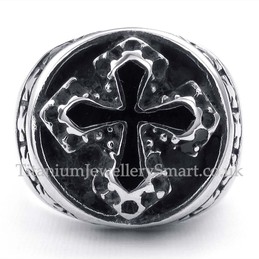 Titanium Cross Ring