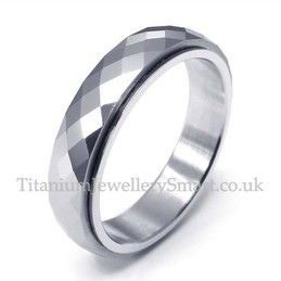 Fashion Tungsten Concise Rings