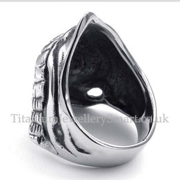Titanium Skull Ring
