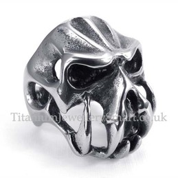 Titanium Skull Ring