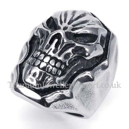Titanium Skull Ring