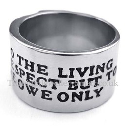 Titanium Oath Ring
