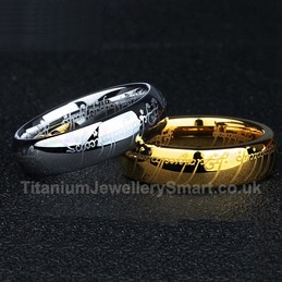 Titanium "The Lord of the Ring" Mens Ring