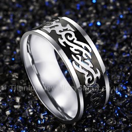 Titanium Black Ring
