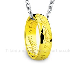 Titanium Retro Womens Ring
