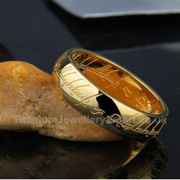 Titanium Retro Womens Ring