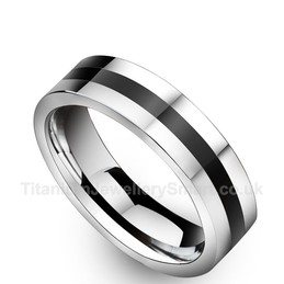 Titanium Mens Ring