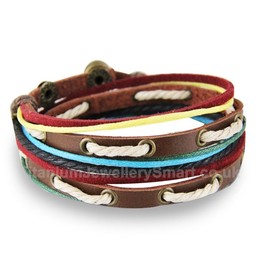 Leather Mens Retro Bracelet