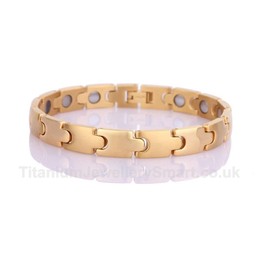 Titanium Golden Bracelet