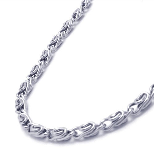 20.0 inch Titanium Silver Necklace 17830-£82 - Titanium Jewellery UK