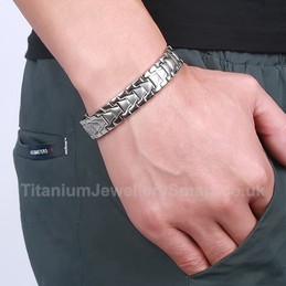 Titanium Mens Bracelet