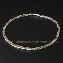 Titanium Mens Necklace