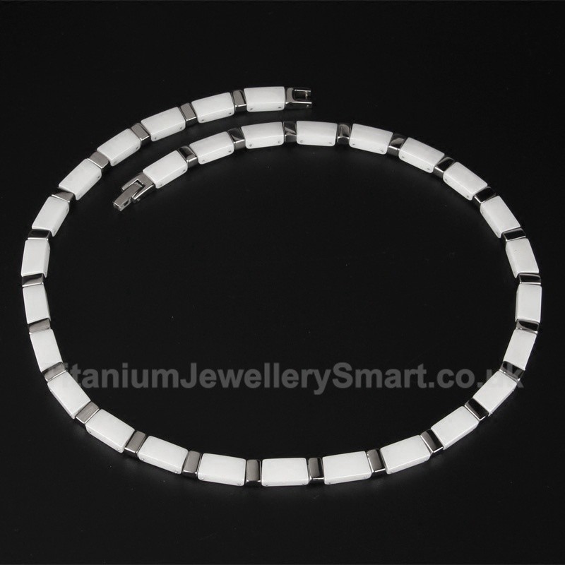 Titanium,Ceramic Sport Necklace