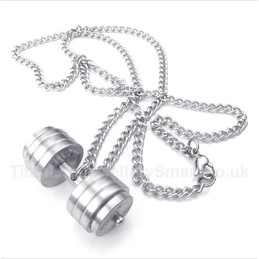 Titanium Pendant with Free Chain