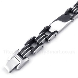 Titanium Rubber Bracelet