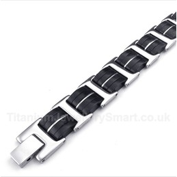 Titanium Rubber Bracelet