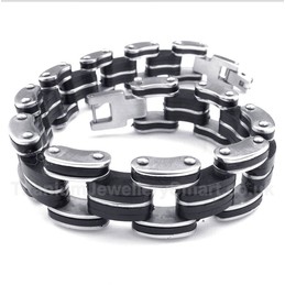 Titanium Rubber Bracelet
