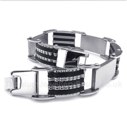 Titanium Rubber Bracelet