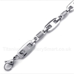Titanium Round Beads Bracelet