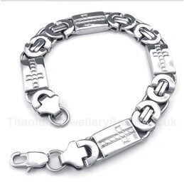 Titanium Cross Bracelet
