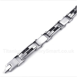 Titanium Black Cable Bracelet