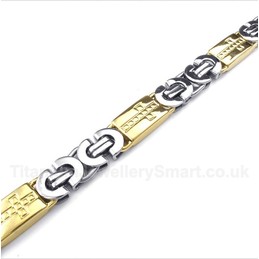 Titanium Gold Bracelet